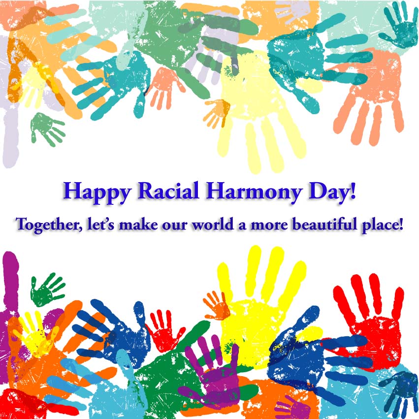 Happy Racial Harmony Day! | Crestar Learning Centre