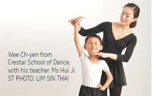 Straits Times – Boy, can he dance