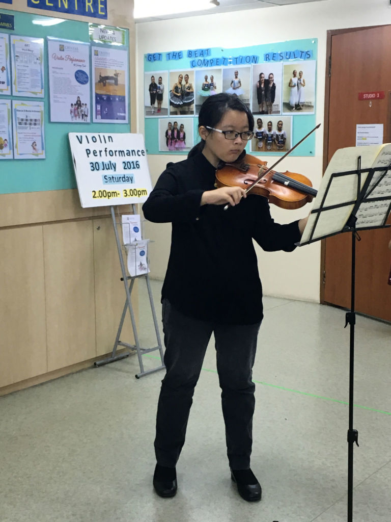 Violin Performance – Jurong East @ Crestar