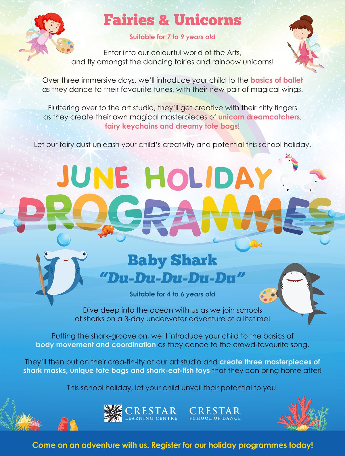 crestar june holiday programme